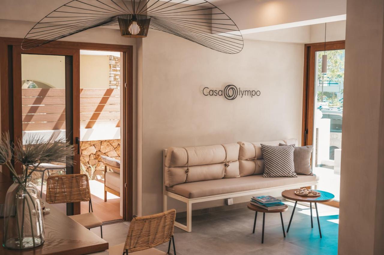 Casa Olympo Hotell Paralía Exteriör bild