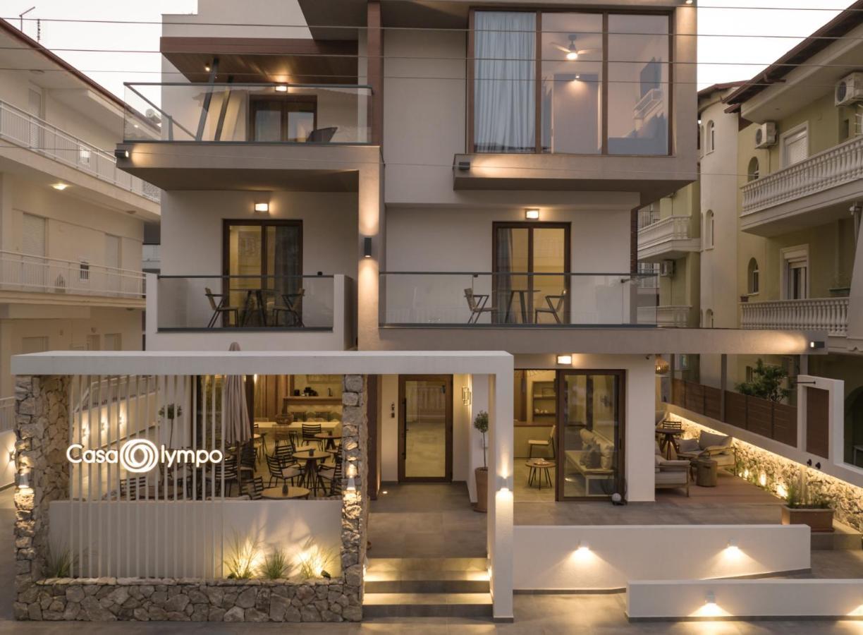 Casa Olympo Hotell Paralía Exteriör bild